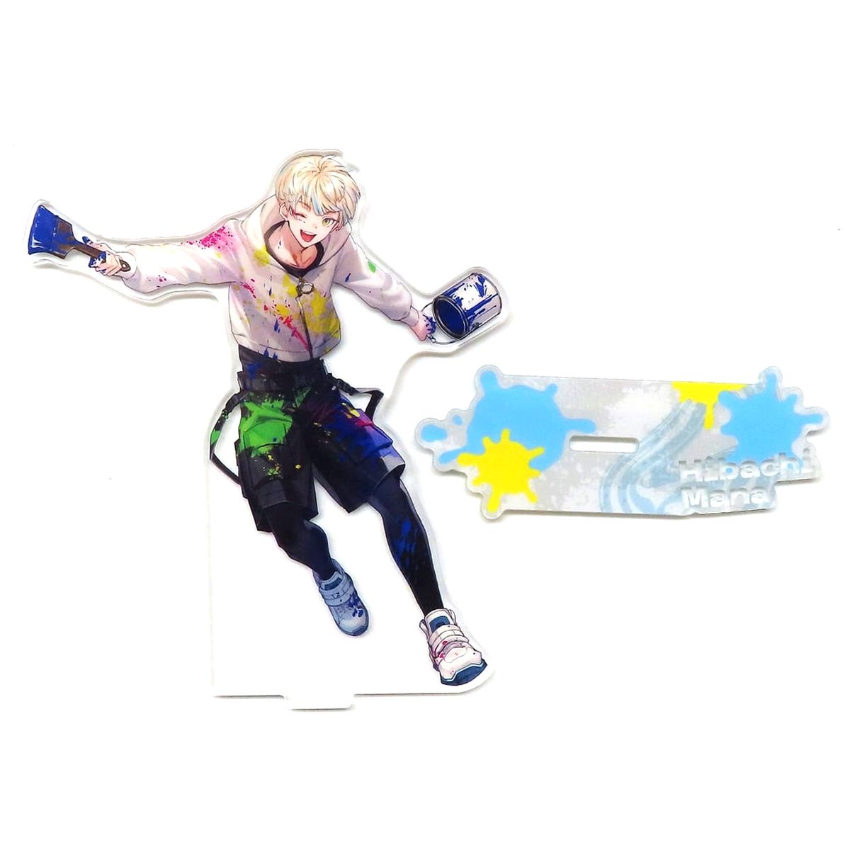 Hibachi Mana Acrylic Stand Virtual YouTuber Nijisanji & NIJISANJI EN HEROES 1st Anniversary [USED]