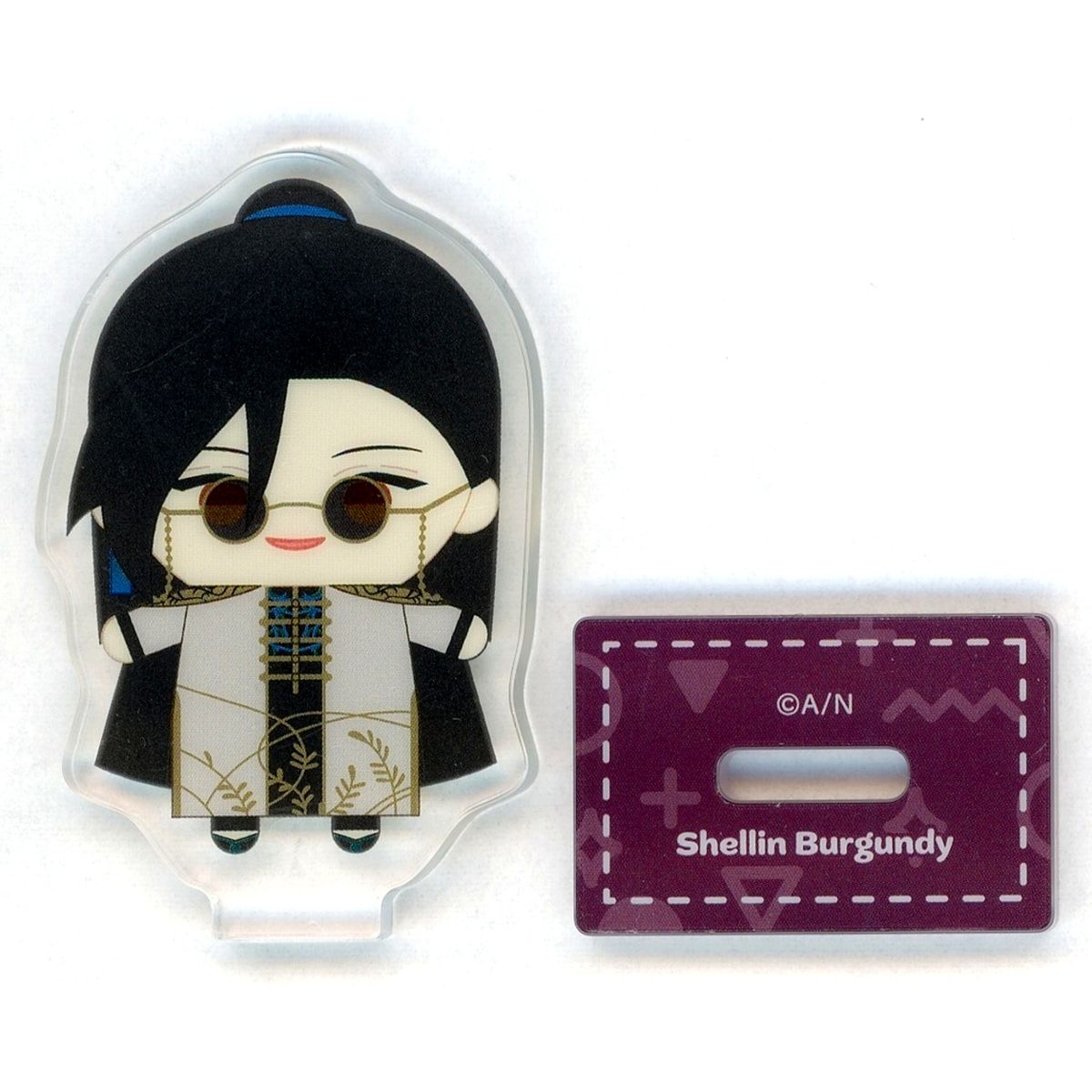 Shellin Burgundy Mini Acrylic Stand Virtual YouTuber Nijisanji Niji Puppet Concept Series Vol.1 [USED]