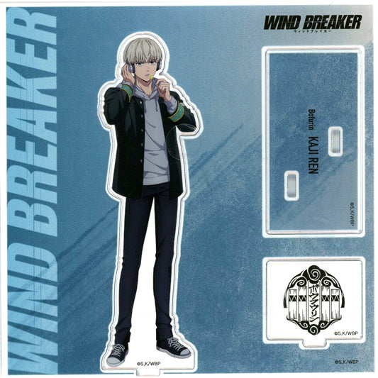 Ren Kaji WIND BREAKER Acrylic Stand Standing Illust Ver POPUP Exhibition Daishukai baseyard tokyo [USED]