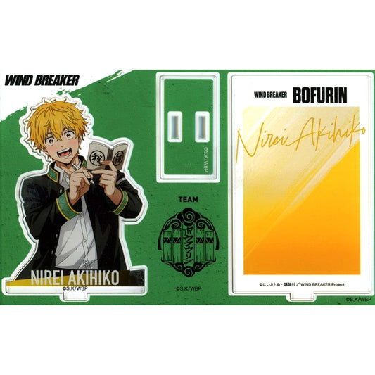 Akihiko Nirei WIND BREAKER Acrylic Stand Card Design Ver POPUP Exhibition Daishukai baseyard tokyo [USED]