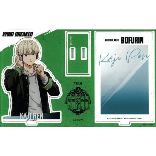 Ren Kaji Card Design Ver. Wind Breaker POPUP Exhibition Daishukai baseyard tokyo Acrylic Stand [USED]