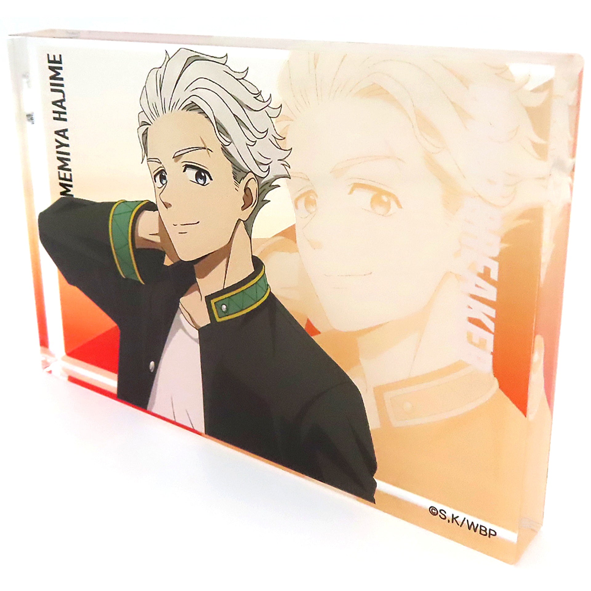 Hajime Umemiya Wind Breaker POPUP Exhibition Daishukai baseyard tokyo Acrylic Block [USED]