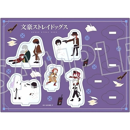 Group Yuru Palette Purple Season 5 Acrylic Diorama Bungo Stray Dogs [USED]