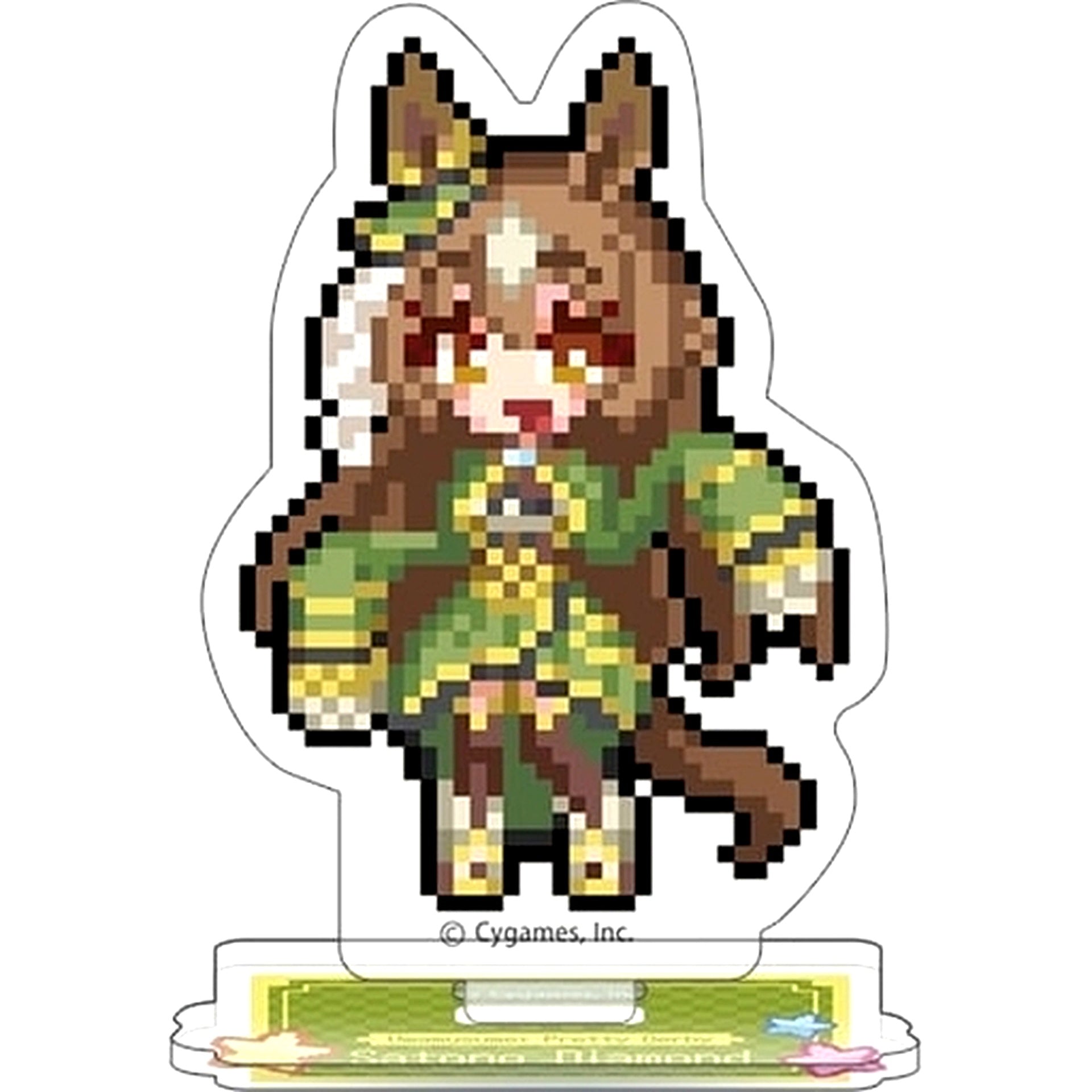 Satono Diamond Umamusume: Pretty Derby Mini Acrylic Stand Collection Nekketsu Hachamecha Daikanshasai! [USED]