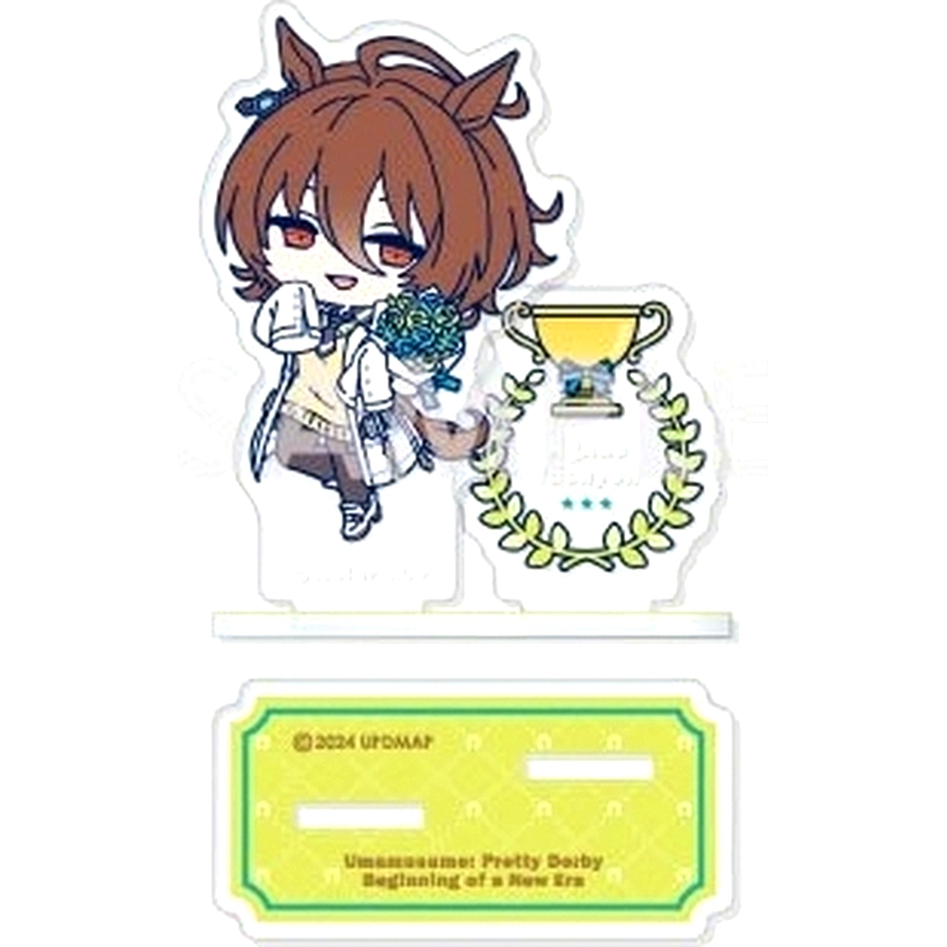 Agnes Tachyon 2. Umamusume Pretty Derby Beginning of a New Era Mini Character Acrylic Stand [USED]