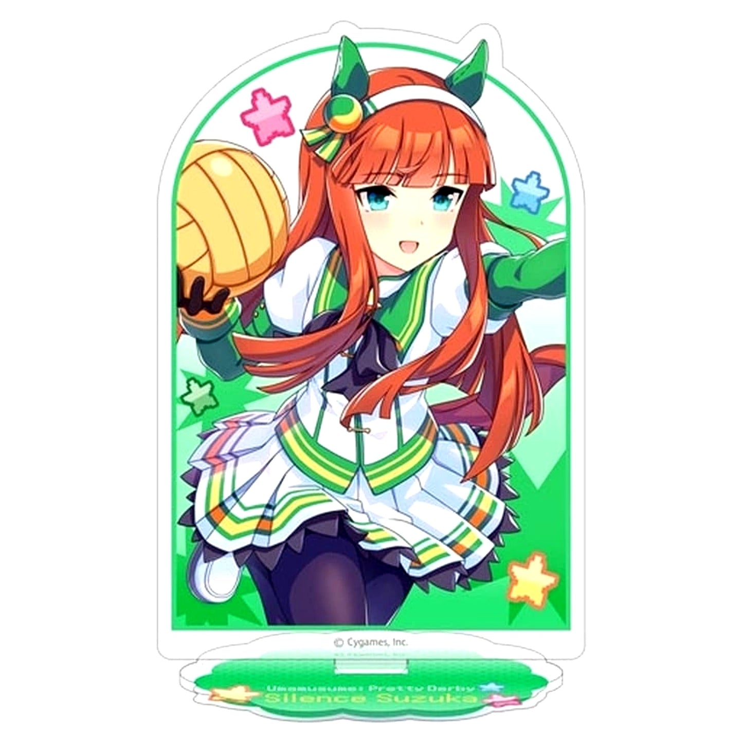 Silence Suzuka Umamusume Pretty Derby Nekketsu Hachamecha Big Thanks Festival Acrylic Stand [USED]