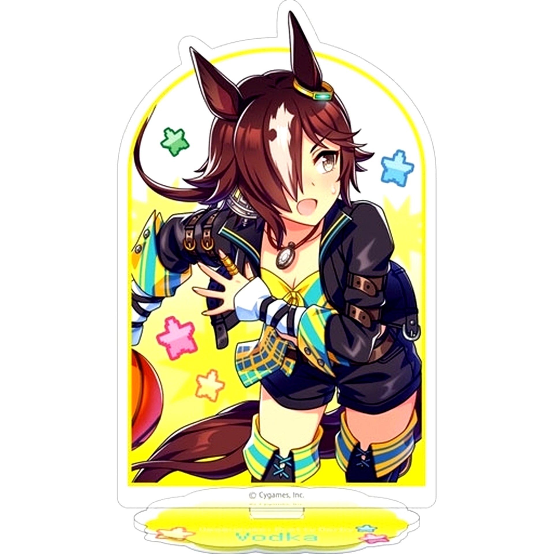 Vodka Uma Musume Pretty Derby Acrylic Stand Nekketsu Hachamecha Dai Kanshasai! [USED]