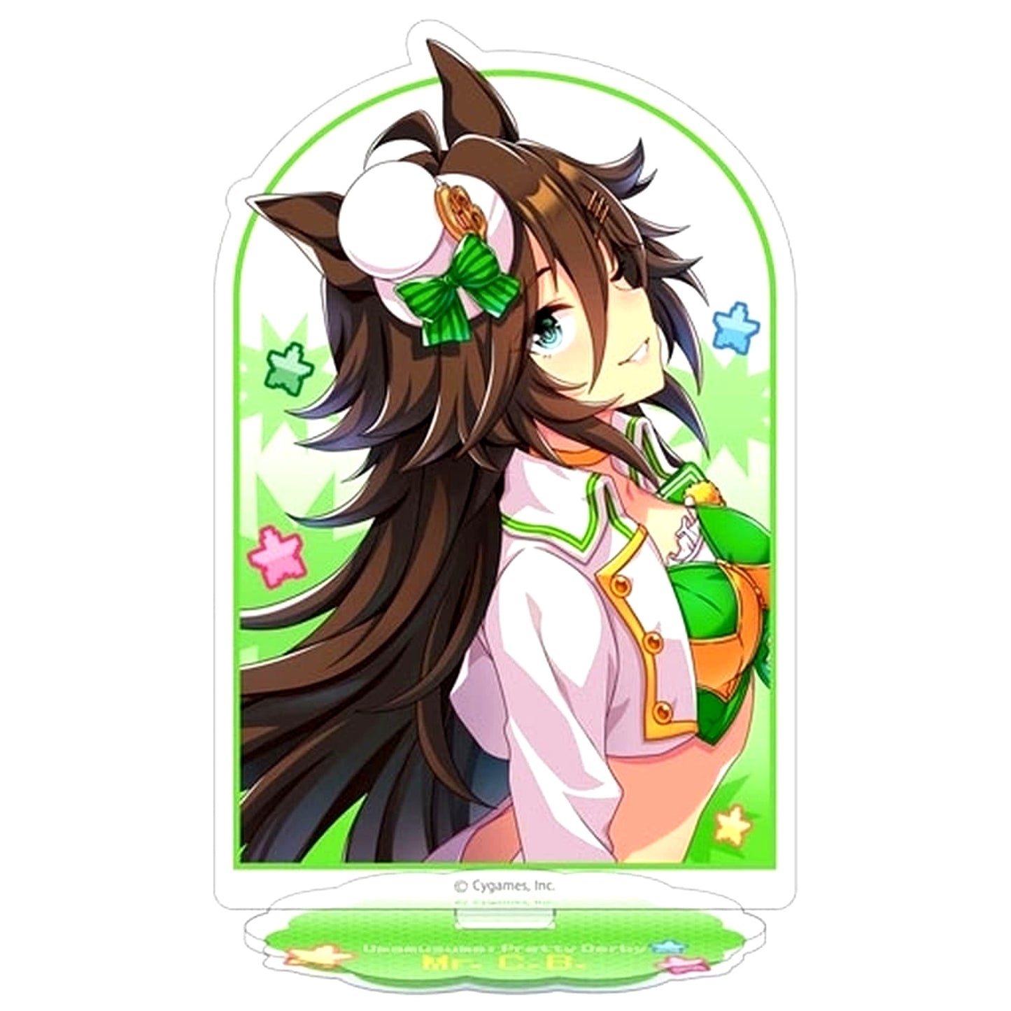 Mr. C.B. Umamusume Pretty Derby Nekketsu Hachamecha Big Thanks Festival Acrylic Stand [USED]