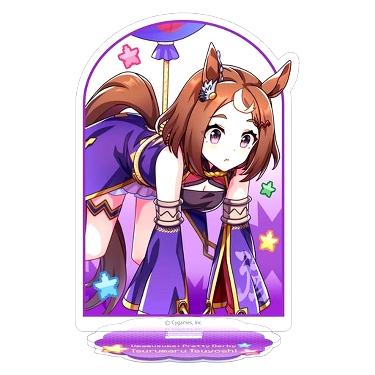 Tsurumaru Tsuyoshi Umamusume: Pretty Derby Party Dash Acrylic Stand Hot Blooded Chaos Grand Thanks Festival! [USED]