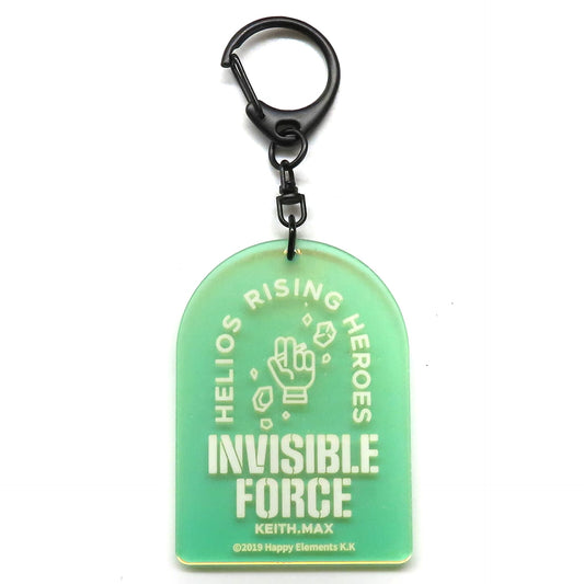 Keith Max Helios Rising Heroes Helios Museum Hero Motif Keychain Helios Museum Limited [USED]