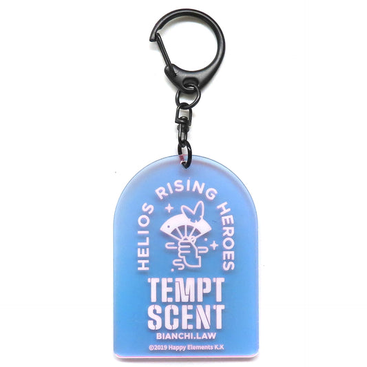 Helios Rising Heroes Bianchi Law Helios Museum Hero Motif Keychain Helios Museum Limited Keychains [USED]