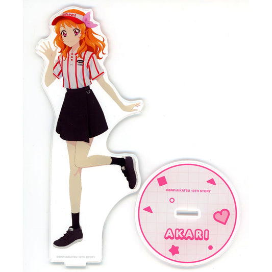 Akari Ozora ROUND1 Ver. Aikatsu! 10th STORY STARWAY to the Future x ROUND1 BIG Acrylic Stand [USED]