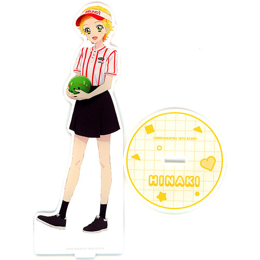 Hinaki Shinjo Illustration Round 1 Ver. Big Acrylic Stand Aikatsu! 10th Story: Starway to the Future x Round 1 [USED]