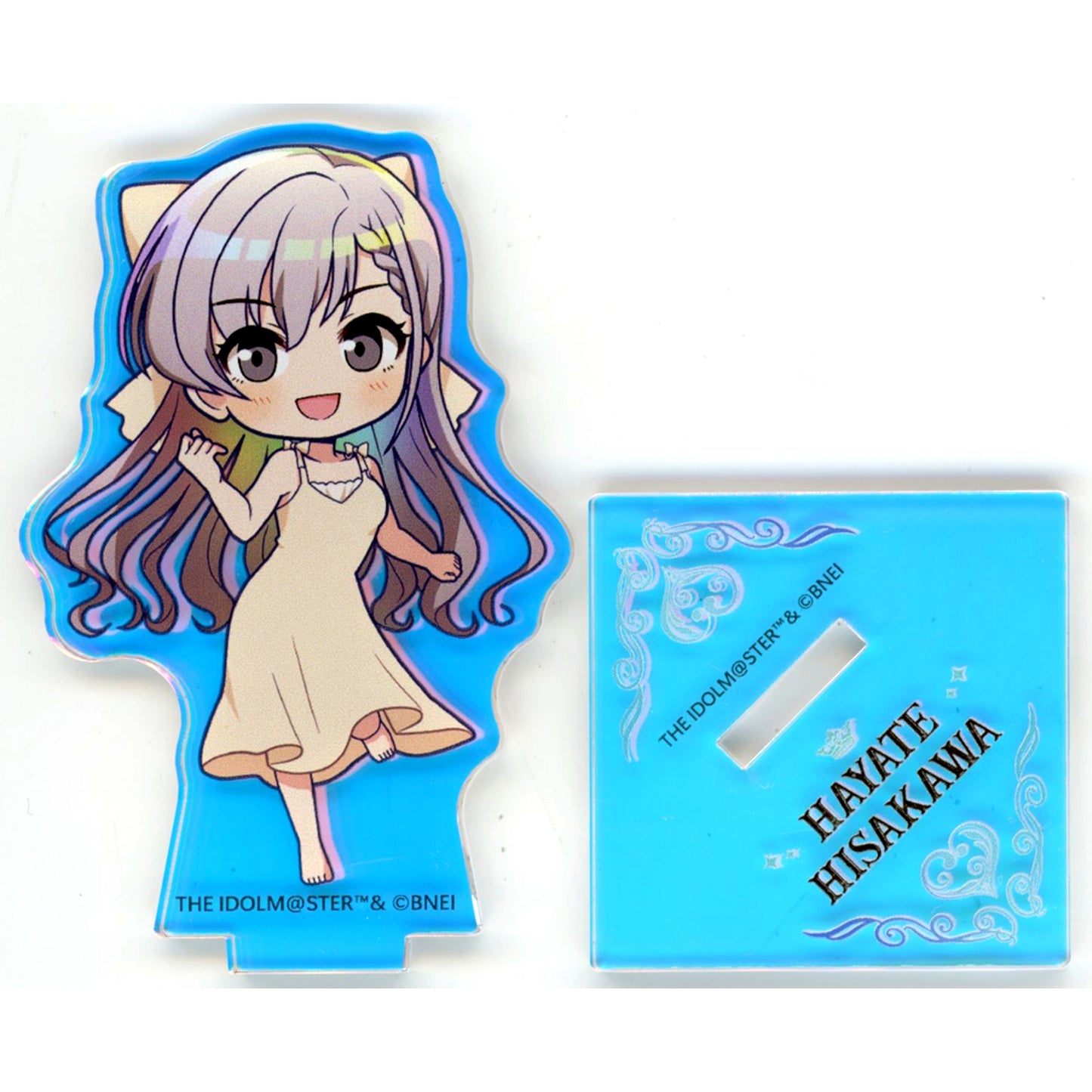 Hayate Hisakawa STARLIGHT FANTASY Ver. The Idolmaster Cinderella Girls Official Aurora Mini Acrylic Stand [USED]