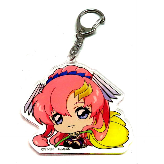 Lacus Clyne Mobile Suit Gundam SEED FREEDOM Chokosoba Trading Acrylic Keychain [USED]
