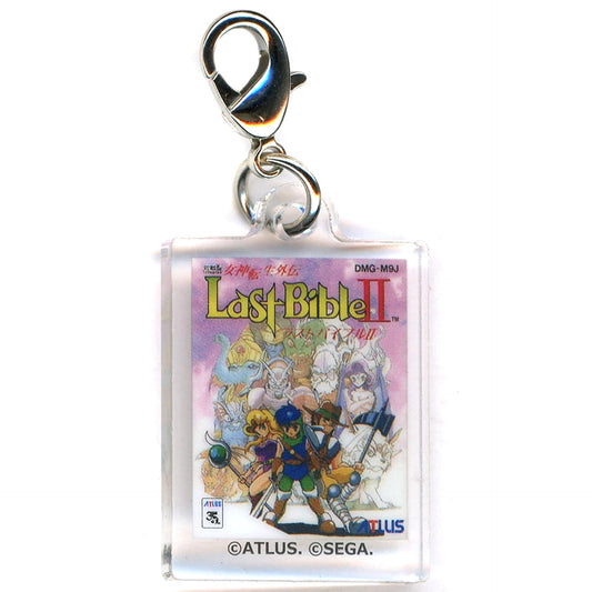 Shin Megami Tensei Gaiden Last Bible II Atlus Brand 35th Anniversary Atlus Festival Commemoration Trading Package Style Acrylic Charm ATLUS FES Exclusive Charm [USED]