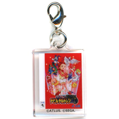 Shin Megami Tensei: Devil Children Red Book Atlus Brand 35th Anniversary Atlus Festival Commemoration Trading Package Style Acrylic Charm ATLUS FES Exclusive Charm [USED]