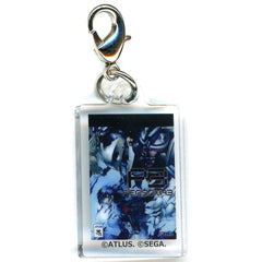 Persona 3 Atlus Brand 35th Anniversary Atlus Festival Commemoration Trading Package Style Acrylic Charm ATLUS FES Exclusive Charm [USED]