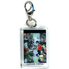 Persona 3 FES Atlus Brand 35th Anniv Atlus Fes Trading Package Style Acrylic Charm Atlus Fes Goods [USED]