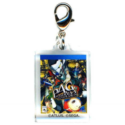 Persona 4 The Golden Atlus Brand 35th Anniv Atlus Fes Trading Package Style Acrylic Charm Atlus Fes Goods [USED]