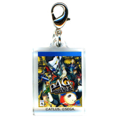 Persona 4 The Golden Atlus Brand 35th Anniv Atlus Fes Trading Package Style Acrylic Charm Atlus Fes Goods [USED]