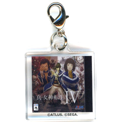 Shin Megami Tensei IV Atlus Brand 35th Anniversary Atlus Festival Commemoration Trading Package Style Acrylic Charm ATLUS FES Exclusive Charm [USED]