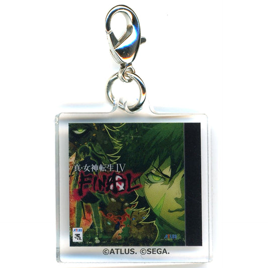 Shin Megami Tensei IV Final Atlus Brand 35th Anniversary Atlus Festival Commemoration Trading Package Style Acrylic Charm ATLUS FES Exclusive Charm [USED]