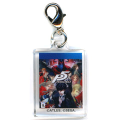 Persona 5 Atlus Brand 35th Anniversary Atlus Festival Commemoration Trading Package Style Acrylic Charm ATLUS FES Exclusive Charm [USED]