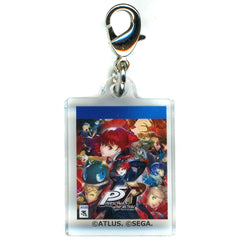 Persona 5 Royal Atlus Brand 35th Anniversary Atlus Festival Commemoration Trading Package Style Acrylic Charm ATLUS FES Exclusive Charm [USED]