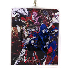 Shin Megami Tensei V Vengeance Key Visual Acrylic Keychain ATLUS FES Exclusive Keychains [USED]