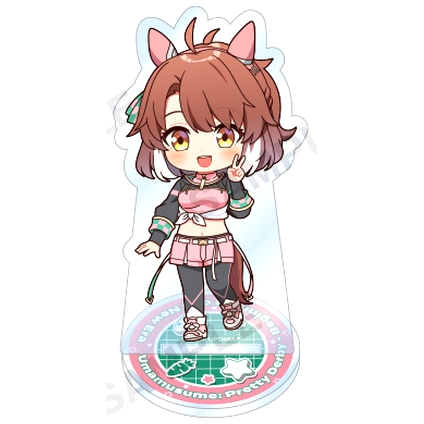 Dantsu Flame Movie Uma Musume Pretty Derby Beginning of a New Era Trading Acrylic Stand [USED]