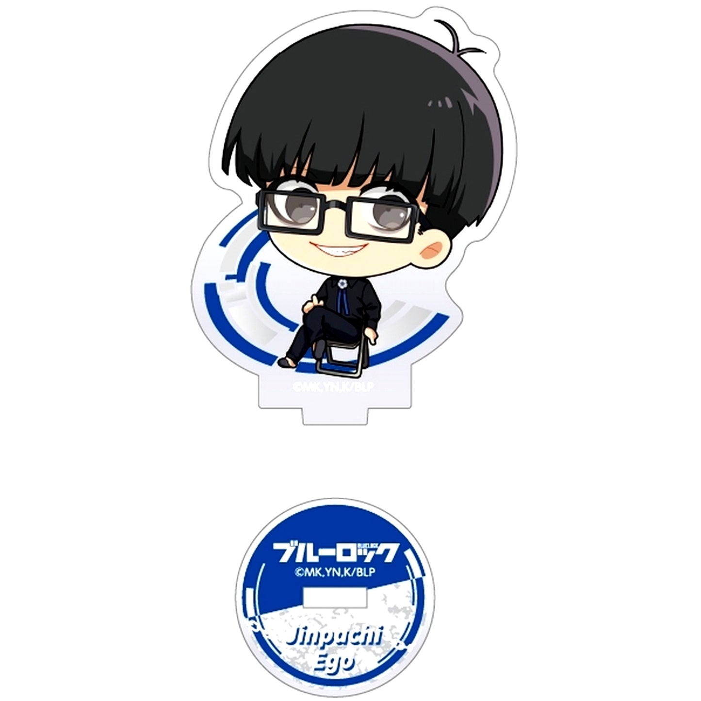 Jinpachi Ego Blue Lock Chara Puchi Trading Acrylic Stand Part 2 [USED]