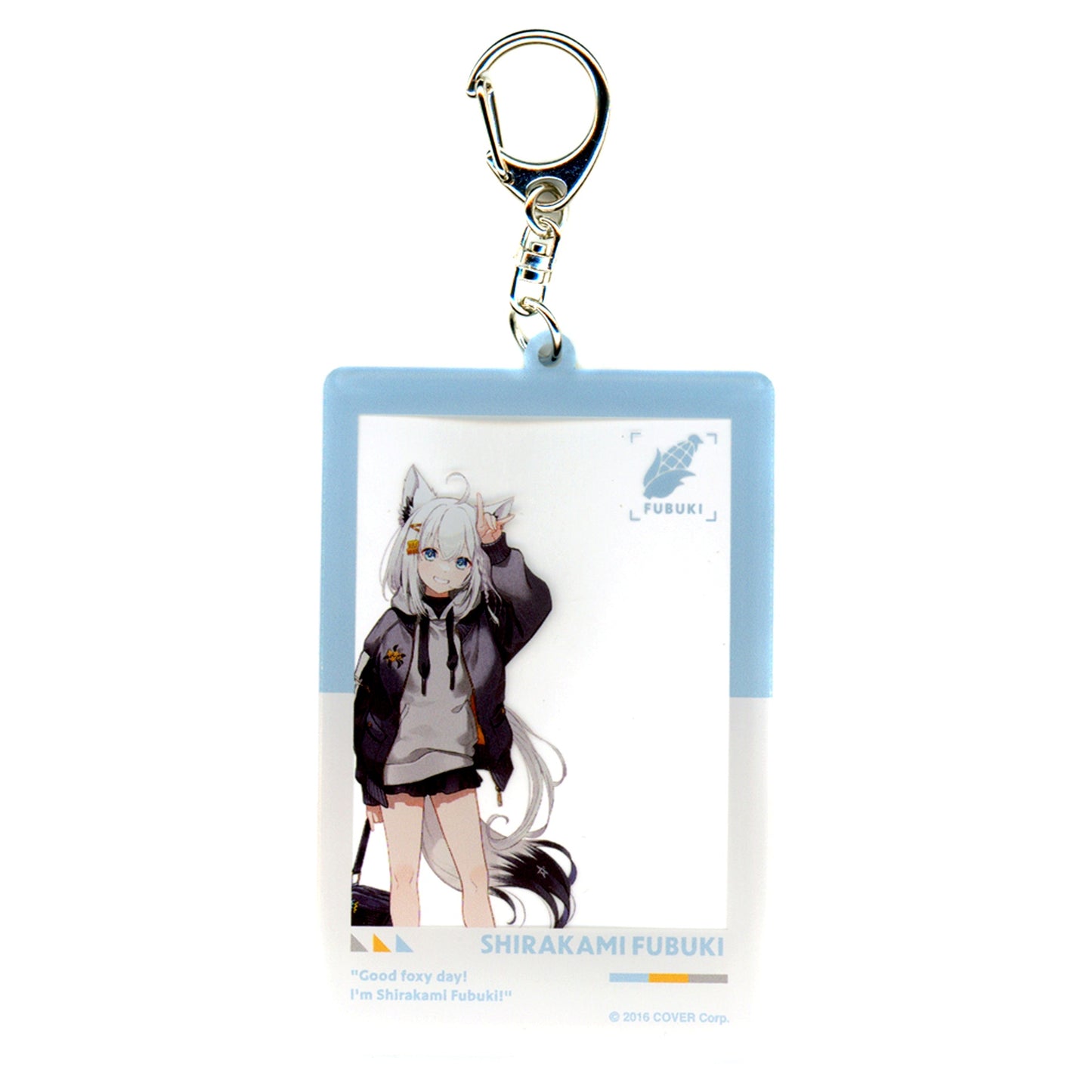 Shirakami Fubuki hololive SNS Style Keychain Situation hololive A Fun Day Out! Series vol.3 [USED]