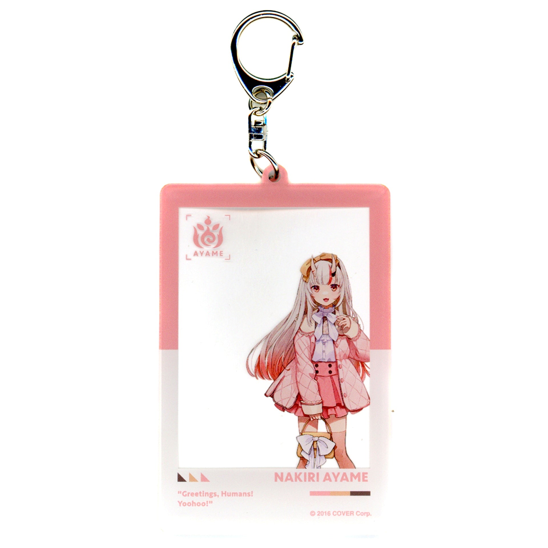 Nakiri Ayame Virtual YouTuber Hololive SNS Style Keychain Situation hololive A Fun Day Out Series Vol.3 [USED]