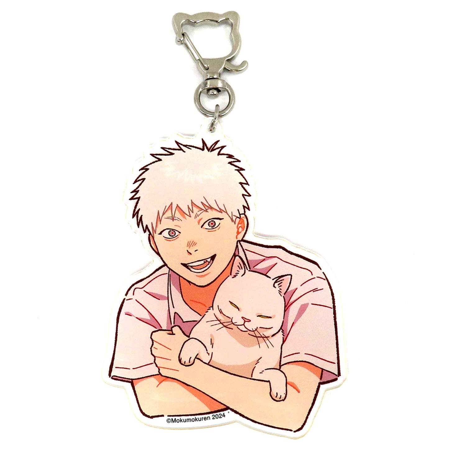 Hikaru and Menchi Aniki Illustration Acrylic Keychain Comics The Summer Hikaru Died Vol. 5 Animate Limited Set A Bundle Bonus [USED]