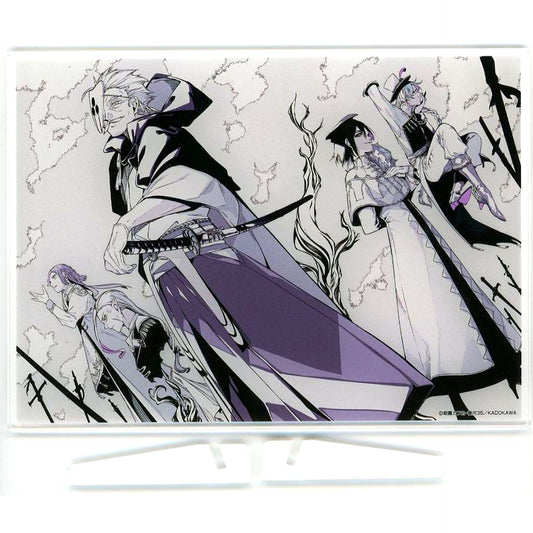 Group Bungo Stray Dogs Vol. 25 Acrylic Plate Bonus for Animate Limited Set [USED]