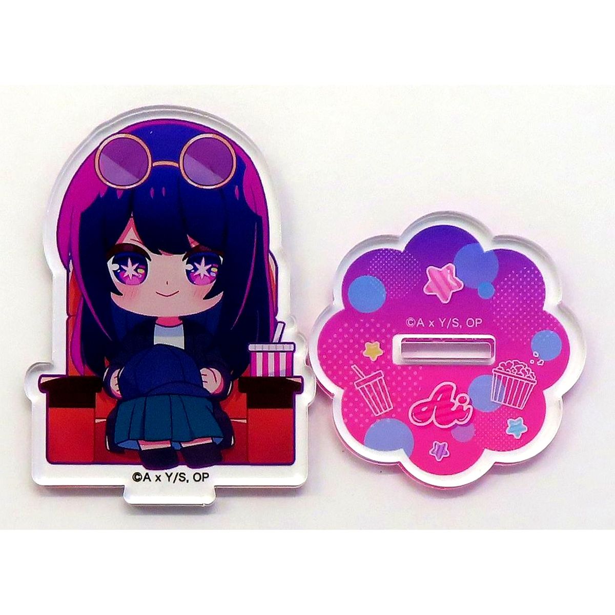 Ai Hoshino Oshi No Ko Trading Mini Character Acrylic Stand Figure Movie Theater Ver. [USED]