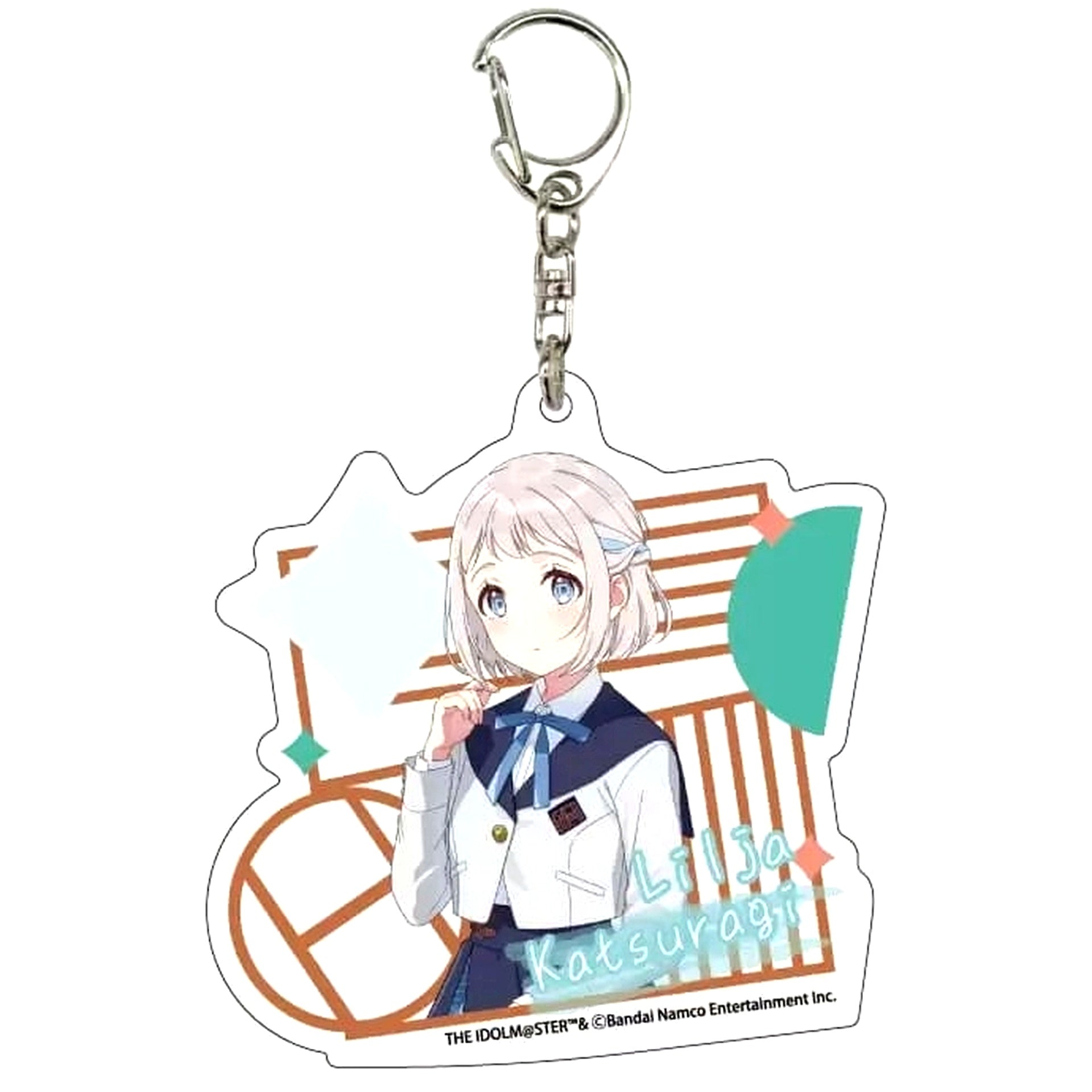 Lilja Katsuragi Gakuen Idolmaster POP UP SHOP in Ikebukuro Sukima Store by eeo Acrylic Keychain 01 Full Body [USED]