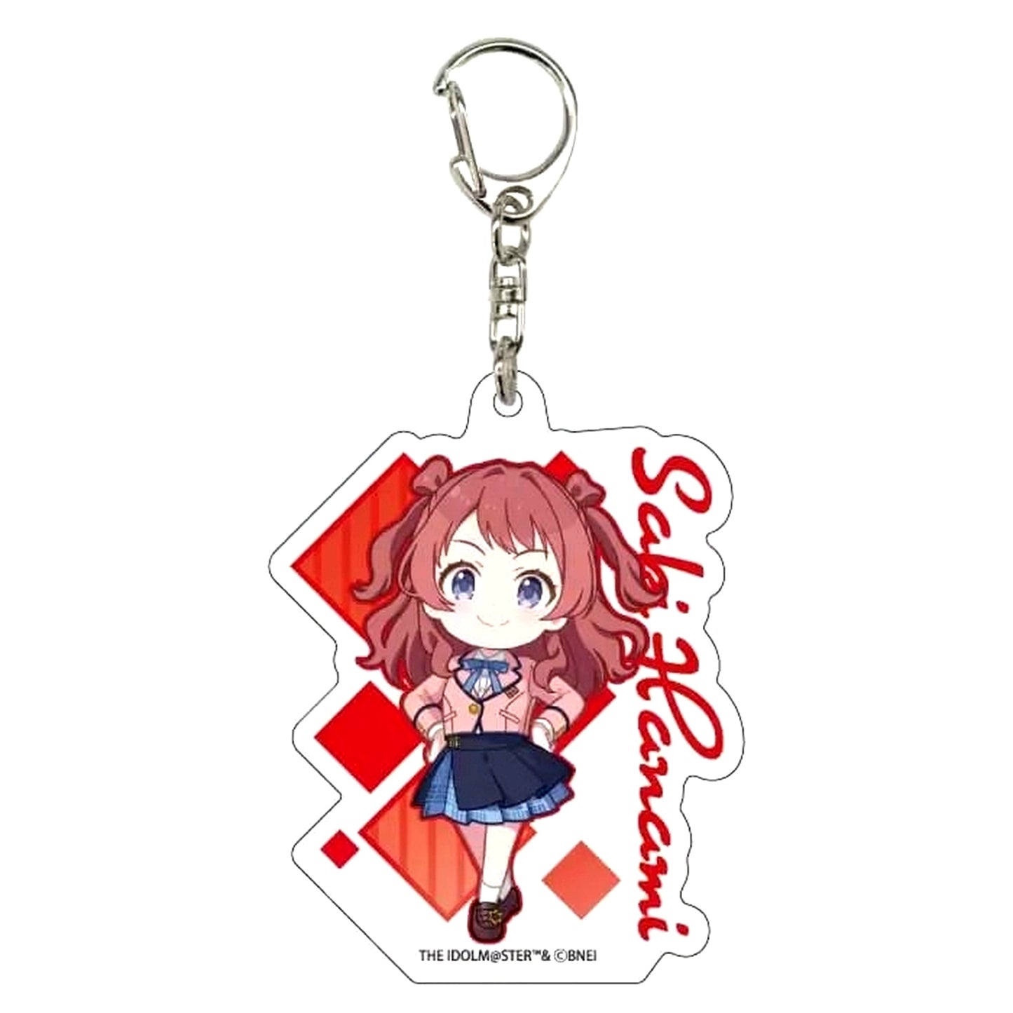 Saki Hanami Gakuen Idolmaster POP UP SHOP in Ikebukuro Sukima Store by eeo Acrylic Keychain 02 SD [USED]