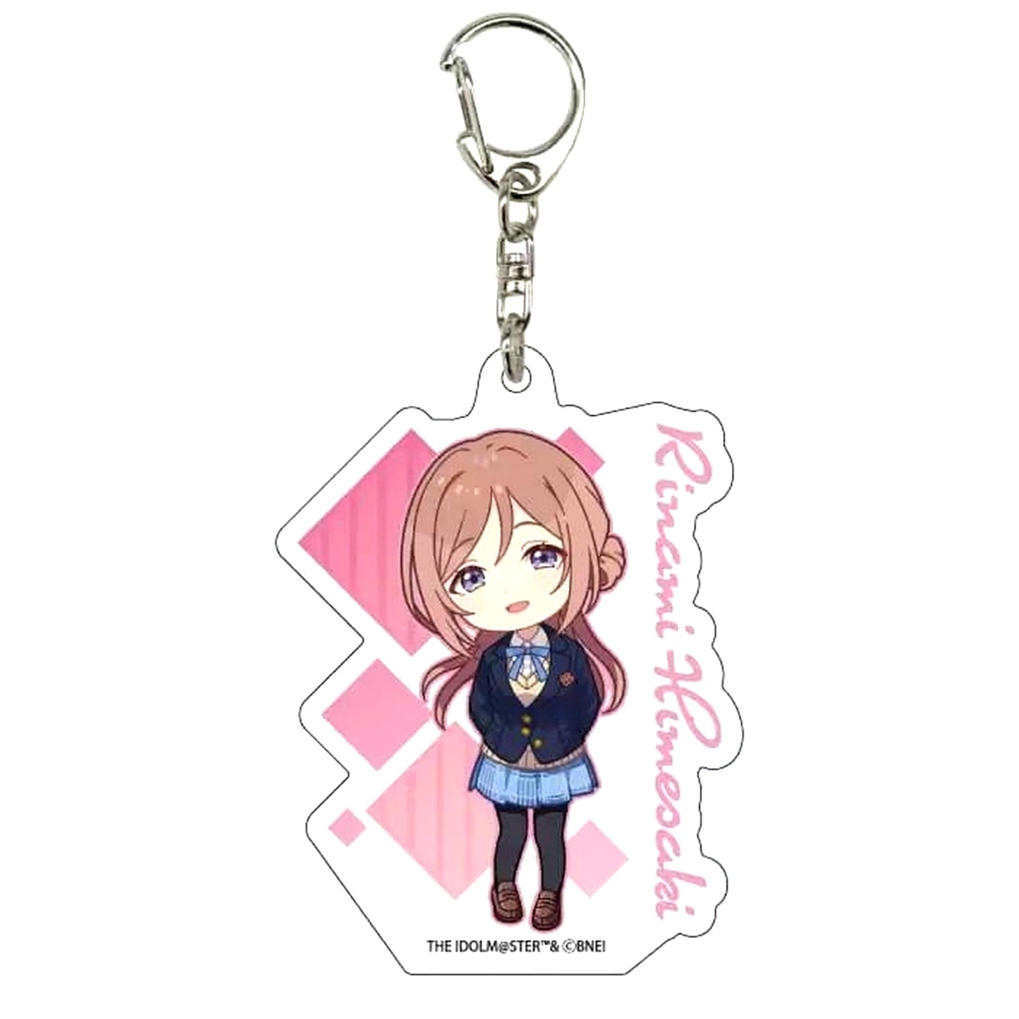 Riina Himesaki Gakuen Idolmaster Acrylic Keychain 02 SD POP UP SHOP in Ikebukuro Sukima Store by eeo [USED]