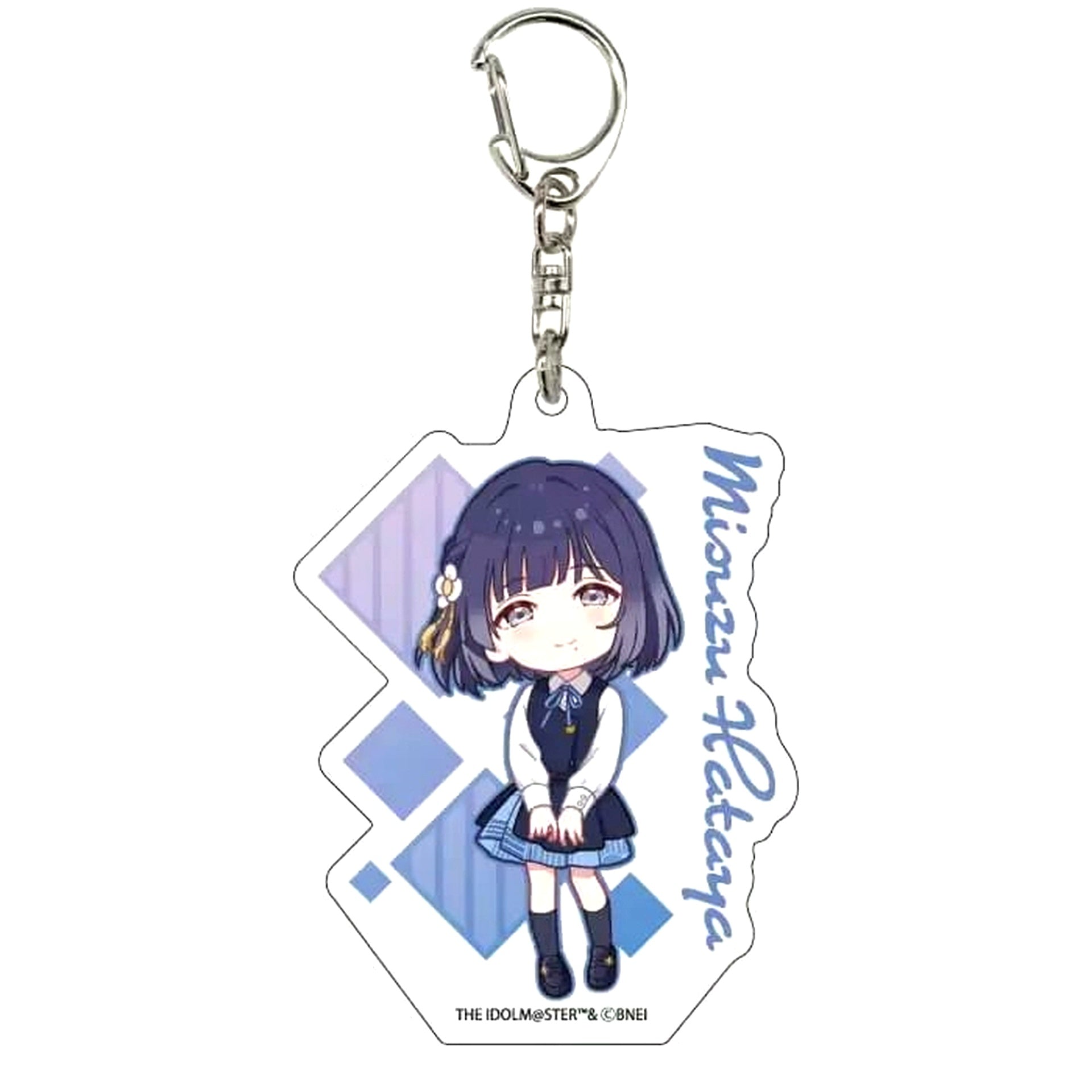 Misuzu Hataya Gakuen Idolmaster Acrylic Keychain 02 SD POP UP SHOP in Ikebukuro Sukima Store by eeo [USED]