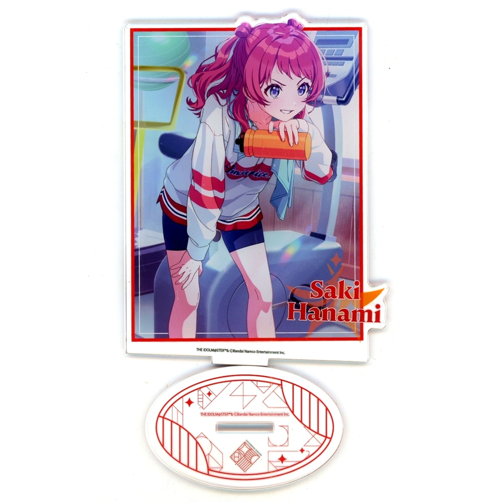 Saki Hanami Gakuen Idolmaster Acrylic Stand POP UP SHOP in Ikebukuro Sukima Store by eeo [USED]