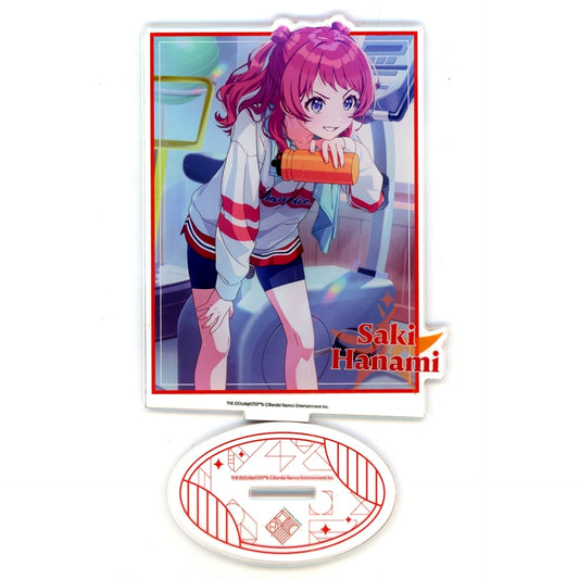 Saki Hanami Gakuen Idolmaster Acrylic Stand POP UP SHOP in Ikebukuro Sukima Store by eeo [USED]