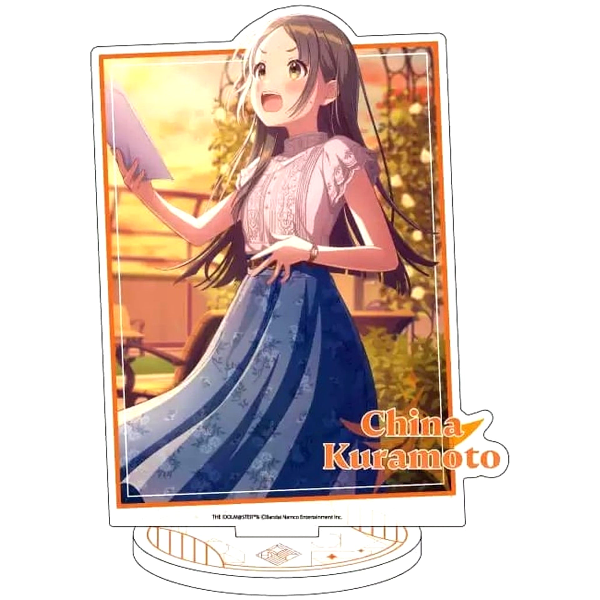 China Kuramoto Gakuen Idolmaster Acrylic Stand POP UP SHOP in Ikebukuro Sukima Store by eeo [USED]