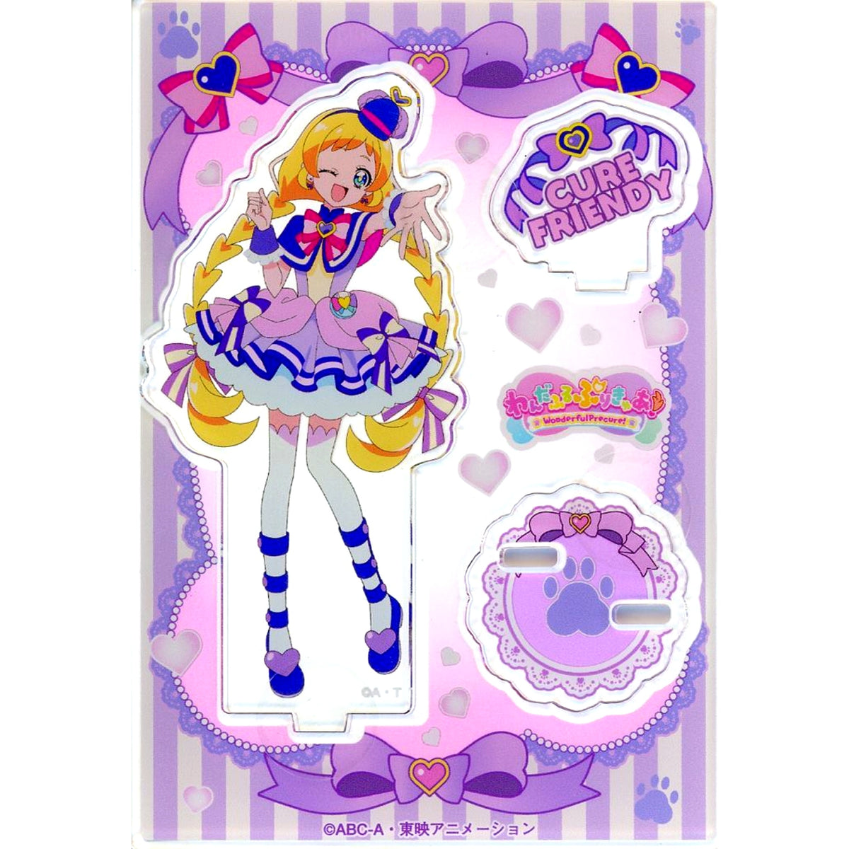 Cure Friendy Acrylic Stand Vol.1 Wonderful Precure! [USED]
