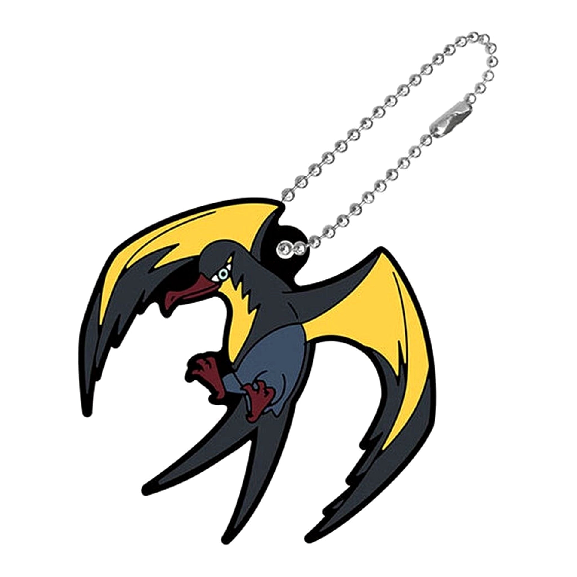 Pokemon Kilowattrel Pokemon Rubber Mascot 25 Keychains [USED]