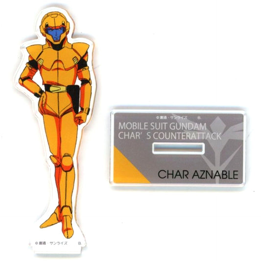 Char Aznable Mobile Suit Gundam: Char's Counterattack Normal Suit Big Acrylic Stand [USED]