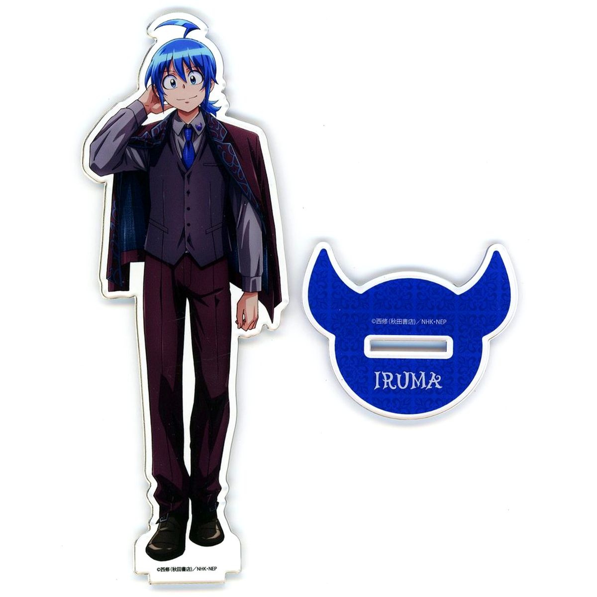 Suzuki Iruma Suit Ver. Character Acrylic Figure Welcome to Demon School! Iruma-kun Pop-up Fair in TSUTAYA [USED]
