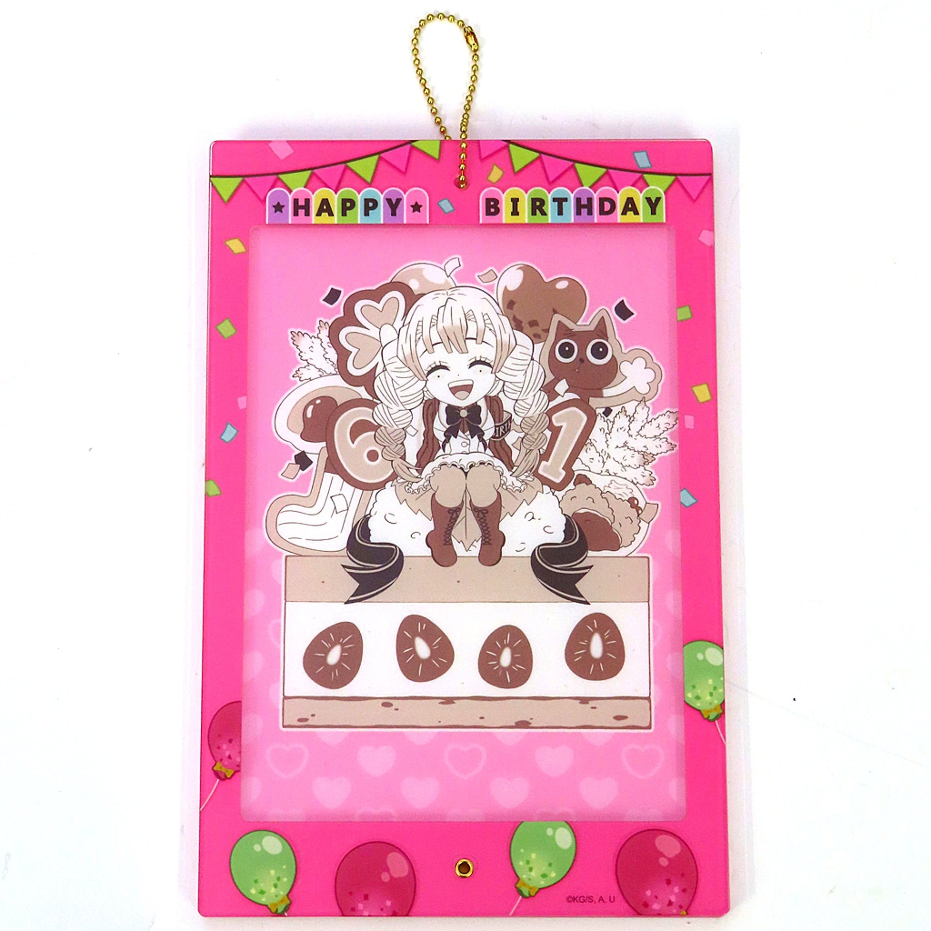 Mitsuri Kanroji Acrylic Bromide Holder Demon Slayer Kimetsu no Yaiba ufotable Cafe Mitsuri Kanroji Birthday Festival 2024 [USED]