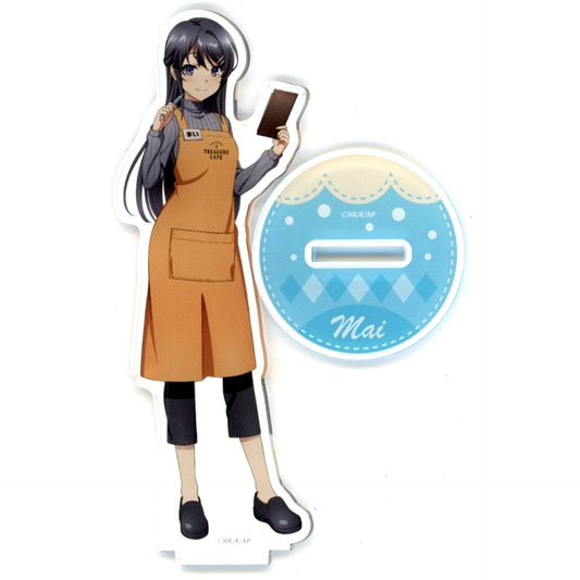 Mai Sakurajima Acrylic Stand Figure Rascal Does Not Dream Series x Enoshima Treasure Cafe [USED]